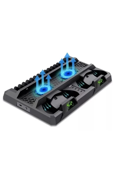Hepu TP4-18119 PS4 Soğutucu ve Şarj Standı Slim/Pro Uyumlu - 3
