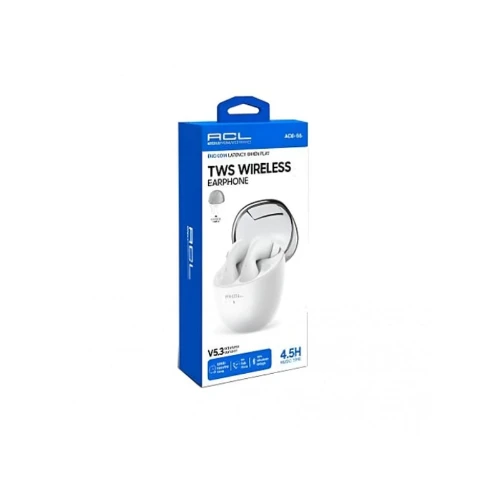 ACL ACB-55 5.3 Versiyon Type-C Şarj Girişli TWS Bluetooth Kulakiçi Kulaklık Ekstra Uzun Şarj - 2