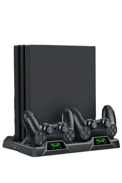 Hepu TP4-18119 PS4 Soğutucu ve Şarj Standı Slim/Pro Uyumlu - 2