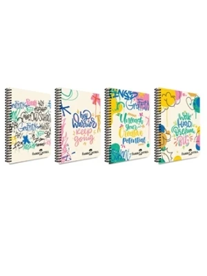 Faber Castell Defter Grafiti Pp Kapak Spiralli 100 Yaprak Kareli 5075000430000