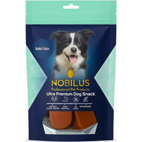 Nobilus Köpek Ödül Maması Tavşan Fileto 80 Gr ürün görseli 1