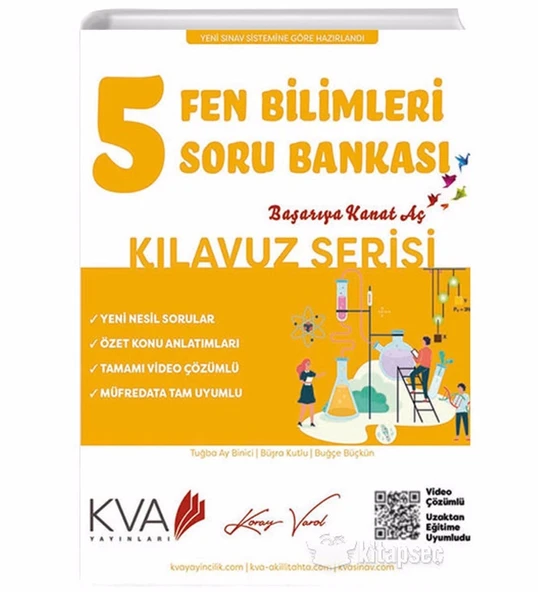 Kva 5.Sınıf Fen Bilimleri Soru Bankası Kılavuz Serisi