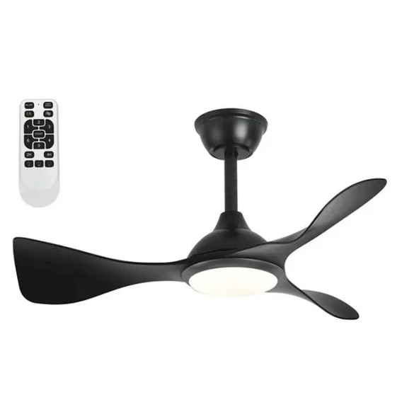 CATA Zürih Ledli Tavan Vantilatörü 40w Aydınlatma 70w Fan Kumandalı Dekoratif 3 Kanat