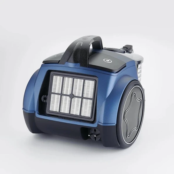 KORKMAZ A902-02 COSMOS PREMIUM ELEKTRİKLİ SÜPÜRGE AZURA/SİYAH - 4