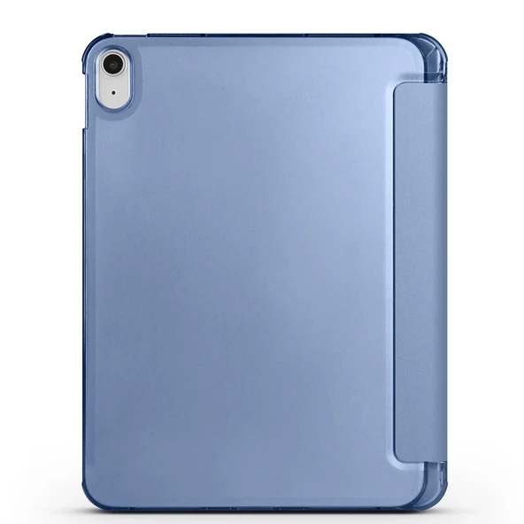 Apple iPad Air 10.9 2022 (10.Nesil) Zore Smart Cover Kalem Bölmeli Standlı 1-1 Kılıf - 5