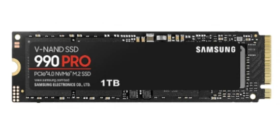 Samsung Hdd Ssd 1Tb M2 Nwme 990 Pro Soğutucu 7450/6900 Mb/S MZ-V9P1T0BW (Resmi Dist.Garantili - 1