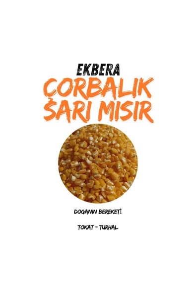 EKBERA Çorbalık Sarı Mısır - 1 Kg, Doğal ve Lezzetli - Resim 2