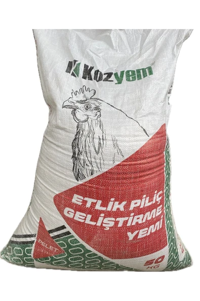 Kozlu Etlik Piliç Yemi Pelet 50 Kg - Özel Yem - 1