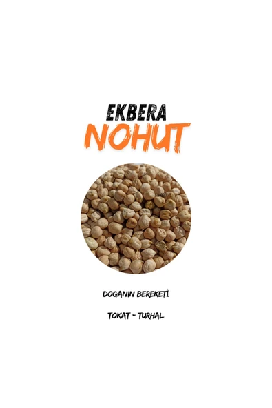 EKBERA Yerli Hasat 9 mm Nohut - Etli Tane, Kolay Pişen - 3 Kg - Resim 2