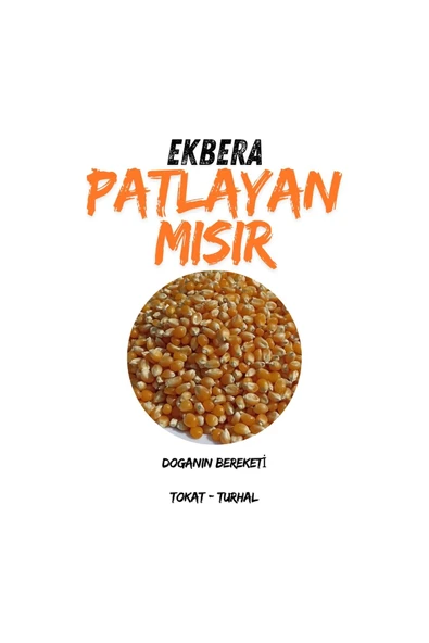 EKBERA Patlayan Mısır - 1 Kg, Taze ve Eğlenceli Atıştırmalık - 2