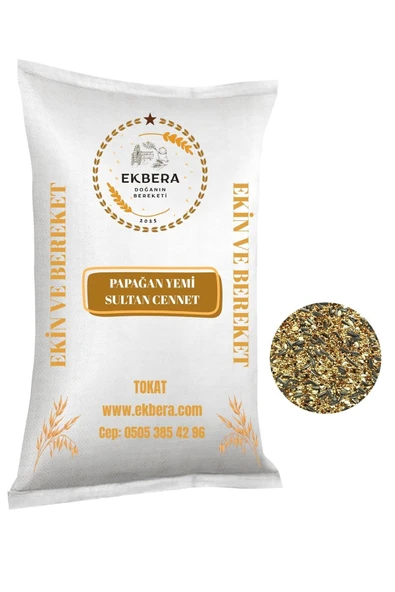 EKBERA - Sultan Cennet Papağan Yemi (Paraket) - 25 Kg - 1