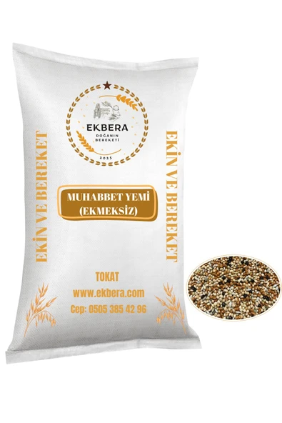 EKBERA Karışık Muhabbet Yemi - Yeni Mahsül - 1 Kg - Ekmeksiz ürün görseli