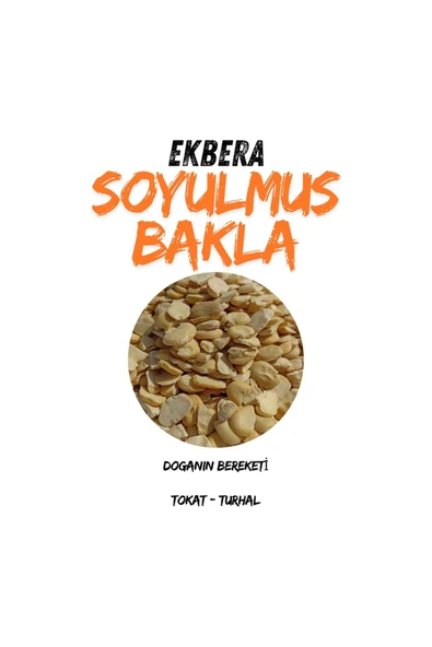 EKBERA Yerli Soyulmuş Bakla - 1 Kg, Katkısız ve Doğal - Resim 2