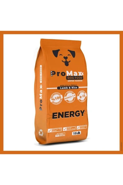Promaxx Pro Max Yüksek Enerjili Kuzu Etli Yetişkin Köpek Maması 15 kg - 1