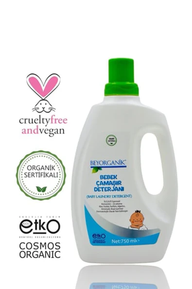 Vegan Bebek Çamaşır Deterjanı 750 ML - 2