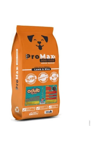Promax Kuzu Etli Köpek Maması 15 Kg - 1