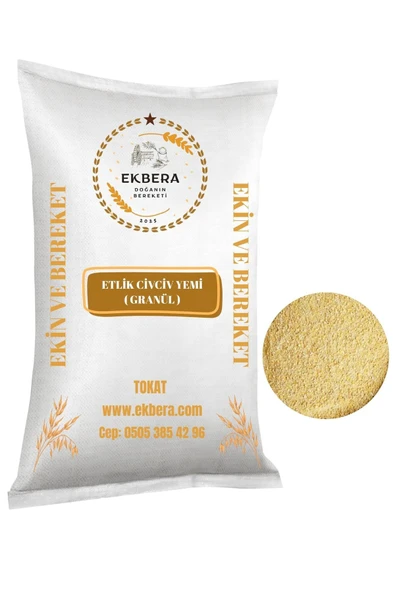 EKBERA Etlik Civciv Yemi (Granül, 0-20 Günlük) - 3 kg ürün görseli