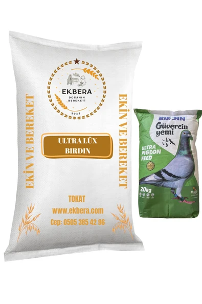 EKBERA Bırdın Güvercin Yemi (Ultra Lüx) 20 Kg Kaliteli Karışım Yem ürün görseli