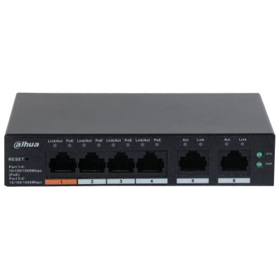 DAHUA CS4006-4GT-60 4 PORT 4XGE-2XGE YÖNETİLEBİLİR 60W POE SWİTCH - 2