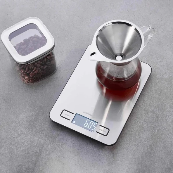 KORKMAZ A554-02 SİLVERA MUTFAK TERAZİSİ ürün görseli