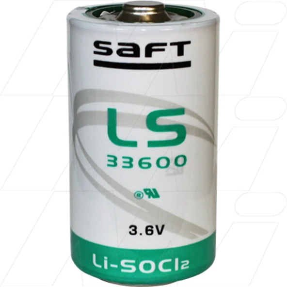 SAFT 33600 3,6 V LITHIUM PİL