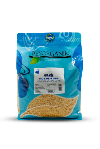 SARI MERCİMEK 2,5 KG