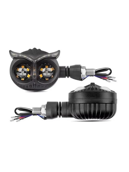 Baykuş Kırmızı Parklı Led Sinyal Takım # - 4