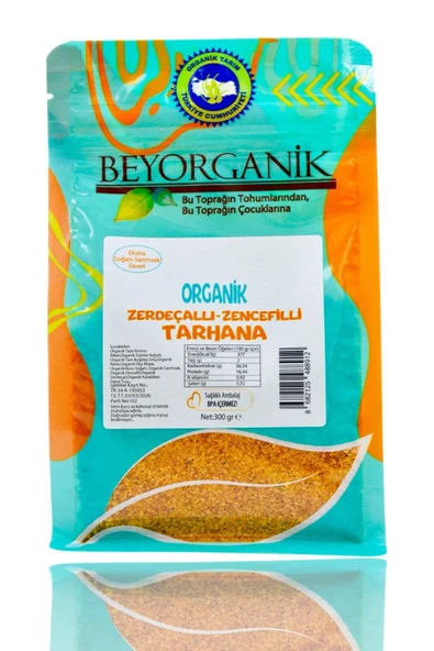 Zerdeçallı-Zencefilli Tarhana 300gr (EKSTRA SOĞAN-SARIMSAK İLAVELİ) - 3