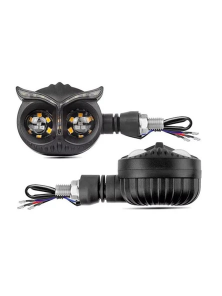 Baykuş Kırmızı Parklı Led Sinyal Takım #