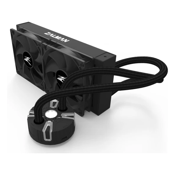 Zalman Reserator5 Z24 ARGB 240mm AM5/1700P Siyah İşlemci Sıvı Soğutucu - Resim 3