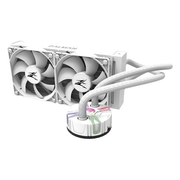 Zalman Reserator5 Z24 ARGB 240mm AM5/1700P Beyaz İşlemci Sıvı Soğutucu ürün görseli 1