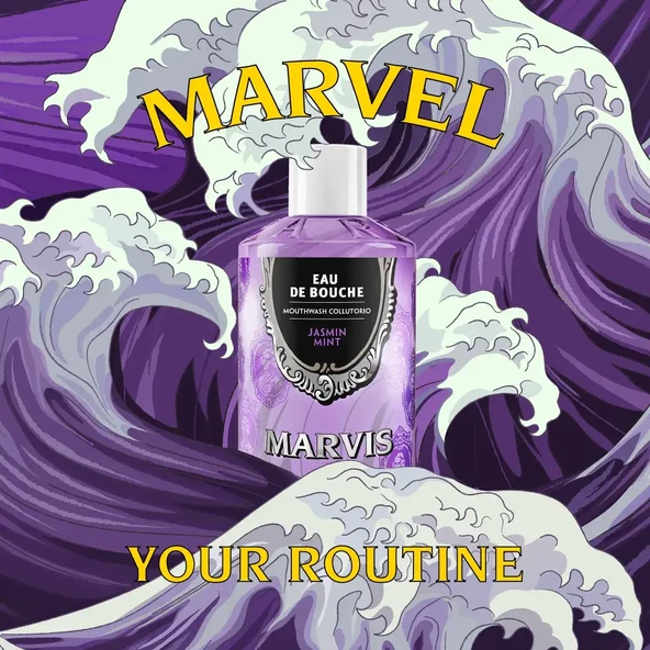 Marvis Jasmin Mint Ağız Bakım Suyu 400 ml - Resim 3