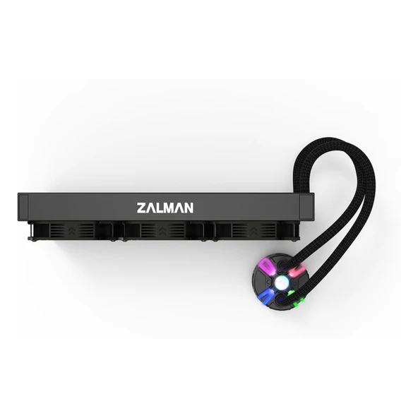 Zalman Reserator5 Z36 ARGB 360mm AM5/1700P Siyah İşlemci Sıvı Soğutucu - Resim 3