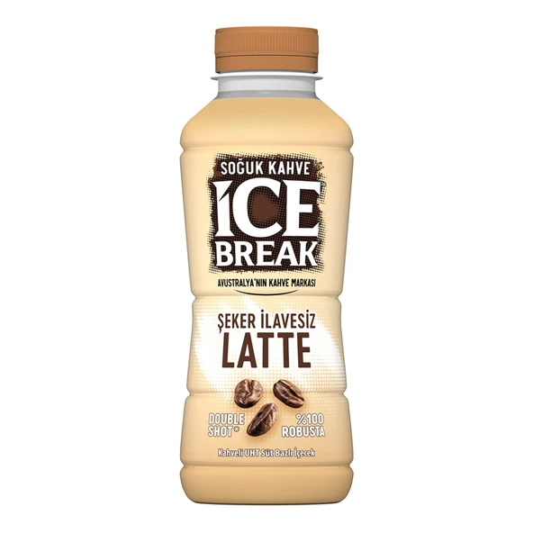 Ülker Ice Break Latte 375 ml 6 li Karma (Latte-Vanilya-Şekersiz Latte) - Resim 2