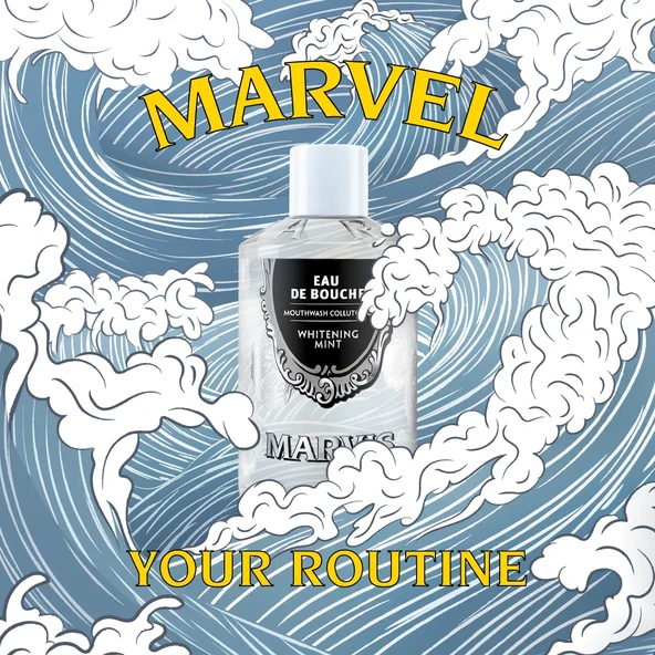 Marvis Whitening Mint Ağız Bakım Suyu 400 ml - Resim 4