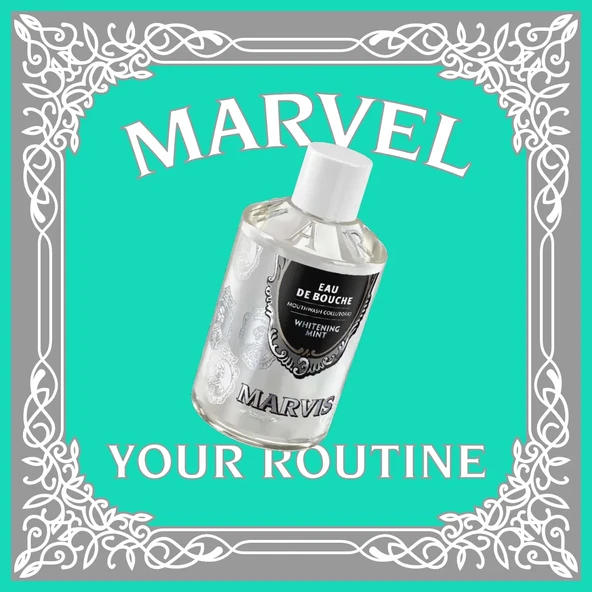 Marvis Whitening Mint Ağız Bakım Suyu 400 ml - Resim 3