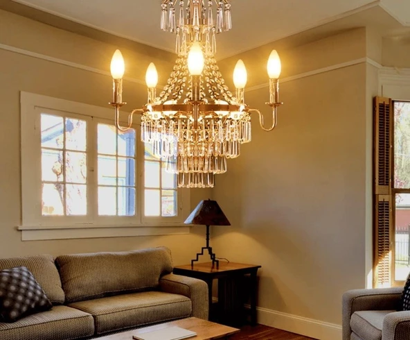 ZMR 120/B.30 6’lı 7W Buji LED Ampul 3000K Günışığı E14 Duy Enerji Tasarruflu ve Uzun Ömürlü Aydınlatma - 4