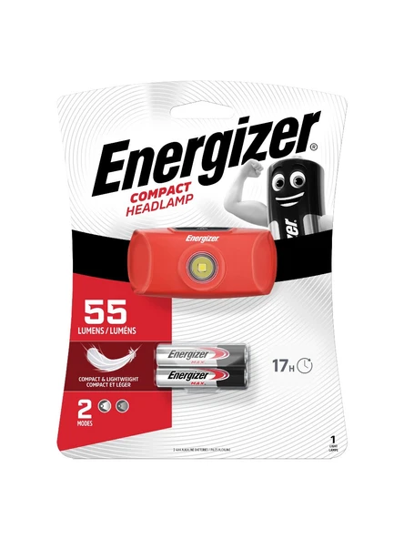 Energizer Kafa Feneri LED Headlight Wb Energizer Kafa Lambası 2 AAA Pil