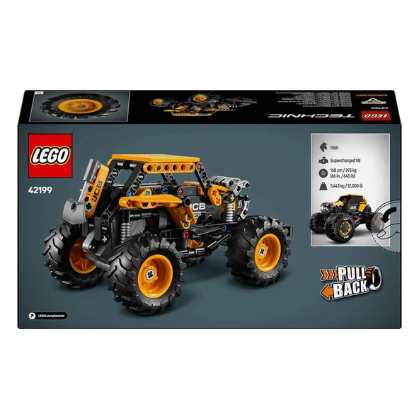 Lego 42199 Technic Monster Jam DIGatron Çek-Bırak - Resim 2
