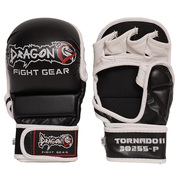 DragonDo 30255-P Tornado II MMA Eldiveni Siyah Kaplumbağa Eldiven Torba Eldiveni - 1