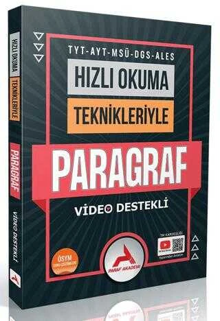 Paraf Akademi Hızlı Okuma Teknikleriyle Paragraf - 1