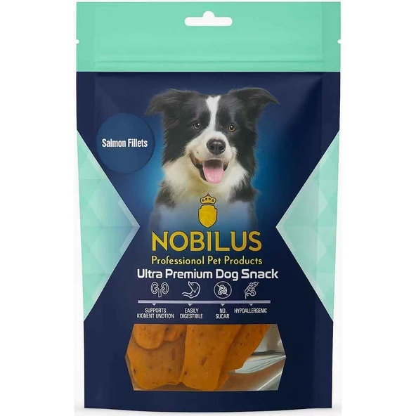 Nobilus Köpek Ödül Maması Somon Fileto 80 Gr ürün görseli 1