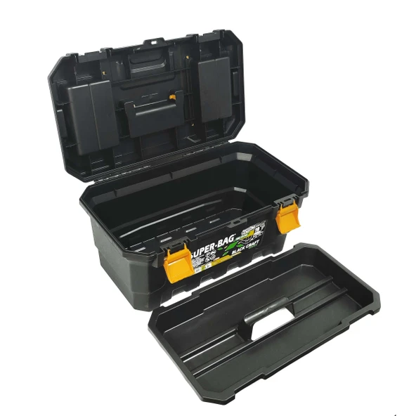 Süper Bag 19" Craft Plastik Kilitli Takım Çantası - ASR-5062 porf bag - Resim 2