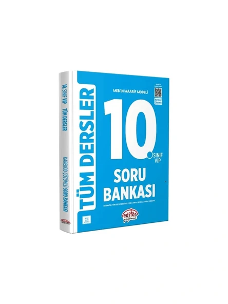 EDİTÖR 10. Sınıf VIP Tüm Dersler Soru Bankası ürün görseli