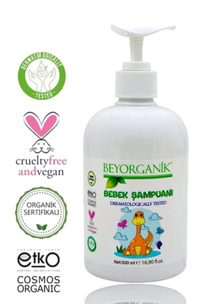 Vegan Bebek Şampuanı 500ml