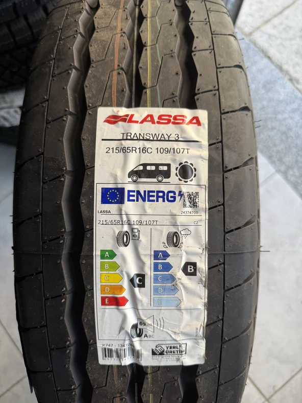 LASSA / 215/65R16C (TRANSWAY 3) 2025 YAZ LASTİĞİ ürün görseli