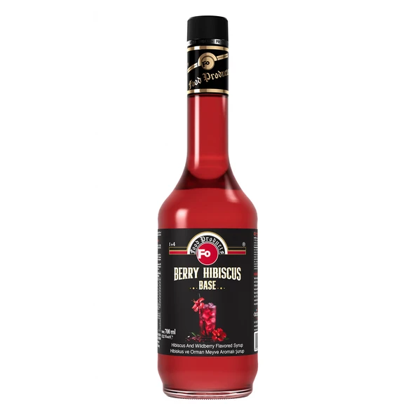 FO Hibiskus ve Orman Meyve Aromalı Baz Şurup 700 ml ürün görseli