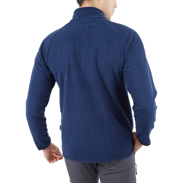 Alpinist Gamma Fermuarlı Erkek Polar Sweet İndigo (600508) - 3