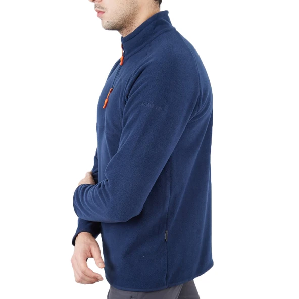 Alpinist Gamma Fermuarlı Erkek Polar Sweet İndigo (600508) - 2