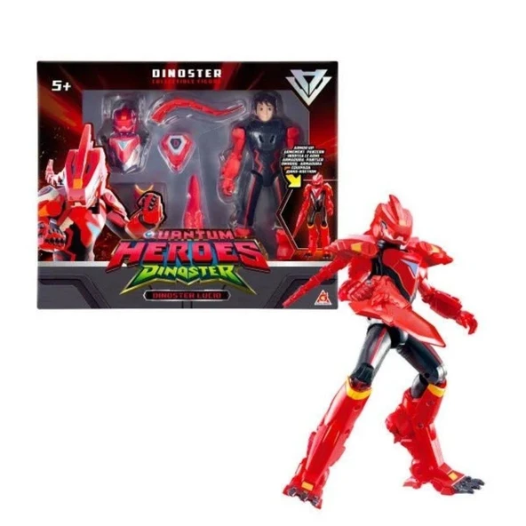 Mega Quantum Heroes Dinoster  Aksiyon Figür Lucio ürün görseli 1